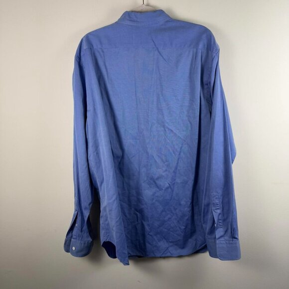 Todd Snyder Long Sleeve Button Up Shirt Blue XL - Picture 3 of 5